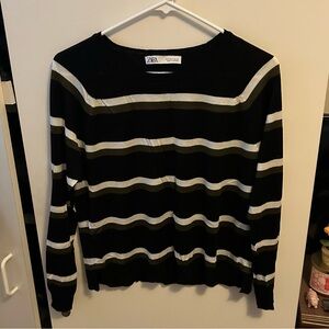 Zara Thin Striped Sweater